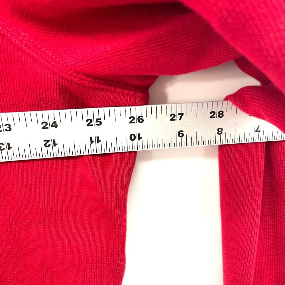 Polo Ralph Lauren Red Long Sleeve 1/4 Zip Polo Shirt Men's XXL Pony Mock Collar - Picture 7 of 11